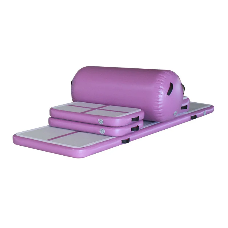3m 4m 5m 6m 8m 9m 10m 12m Hot Rainbow AirTrack P1 P2 Gymnastics Tumbling Mat Air Floor Factory Custom