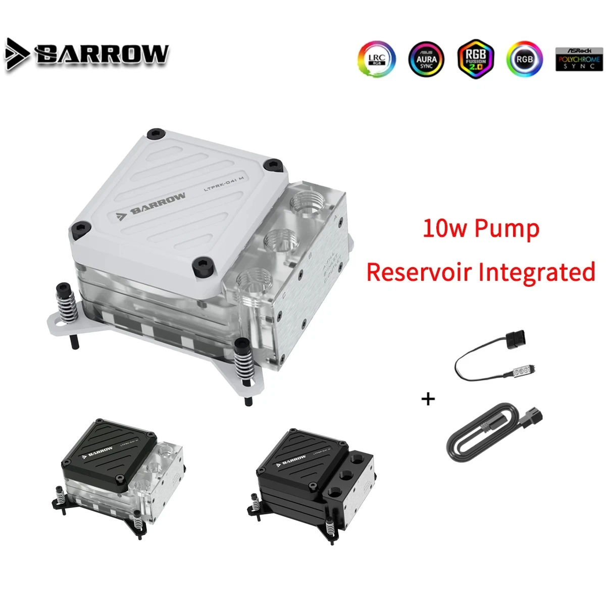 

Barrow INTEL/AMD Platform POM/Acrylic CPU Water Block 10w Pump Reservoir Integrated LTPRK-04I M LTPRP-04I M LTPRPA-04 M