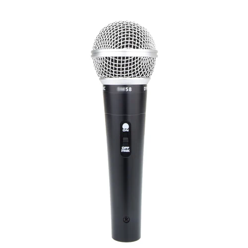 Micrófono dinámico cardioide SM58 de Metal para canto de escenario micrófono con cable profesional para Shure Karaoke BBOX grabación Vocal