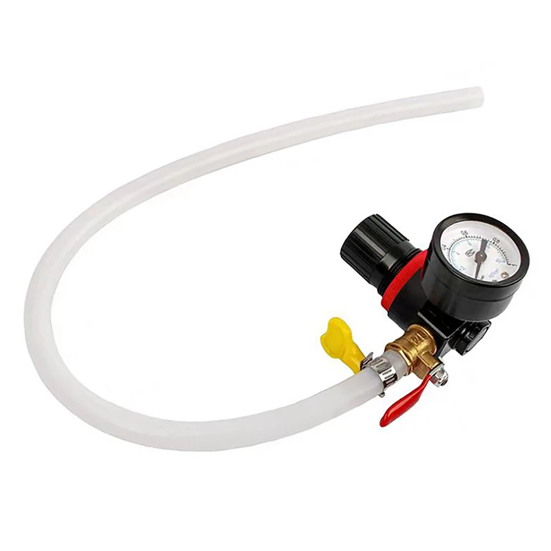 New Auto Coolant Water Tank Leakage Detector Universal Pressure Tester Gauge Car Cooling System Tester Radiator Durable