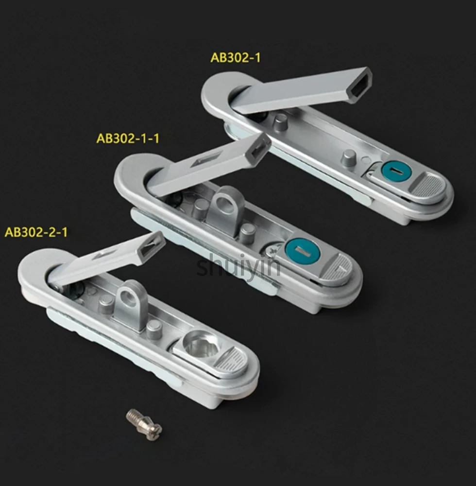 AB301-AB302 AB303-1 Lock Distribution Box Lock Distribution Cabinet Door Lock Stainless Steel Cabinet Door Lock Flat Lock