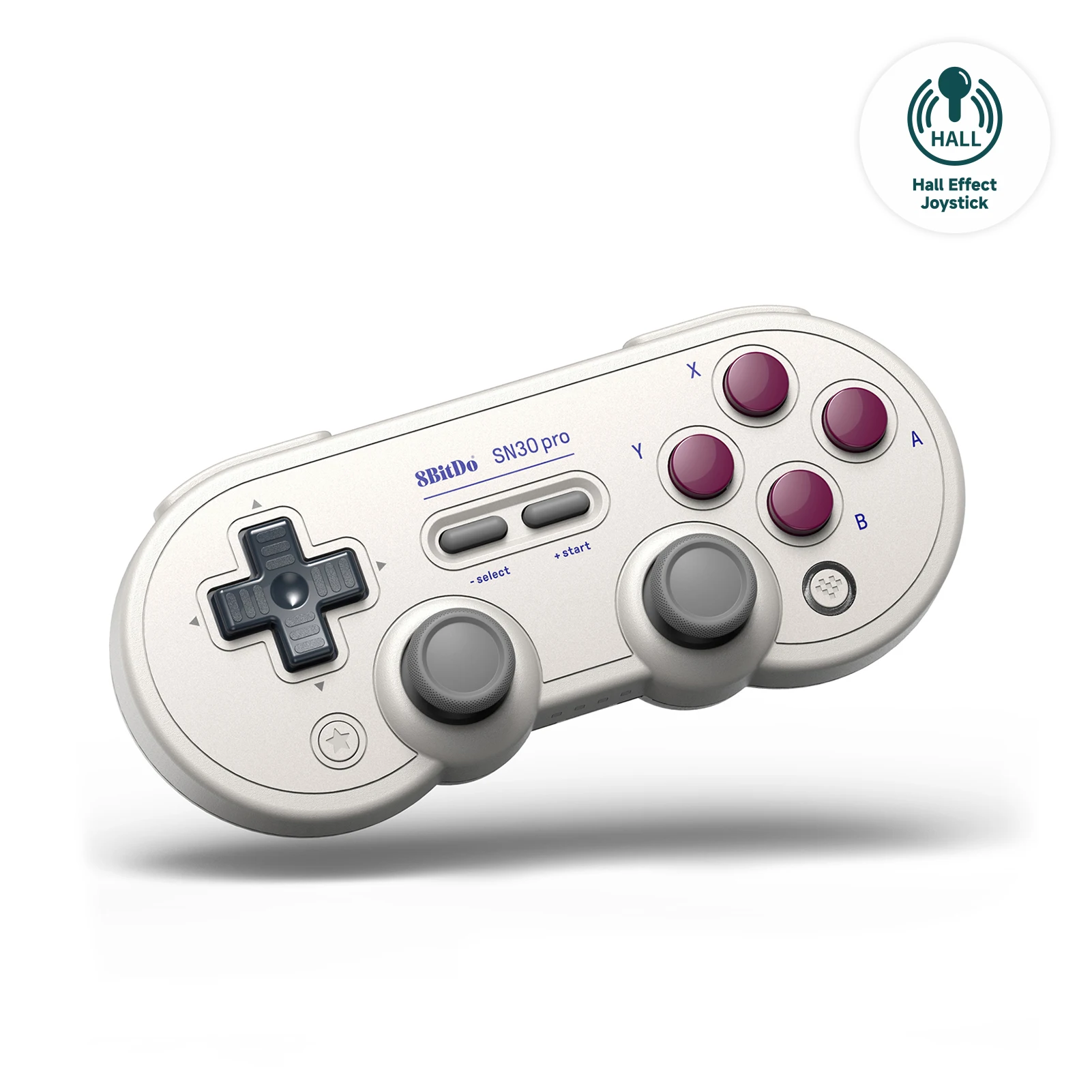 8Bitdo SN30 Pro Bluetooth Kabelloser Gaming-Controller mit Hall-Effekt für Switch 2 MacOS Android Raspberry Pi Windows Steam Deck – Detail 12