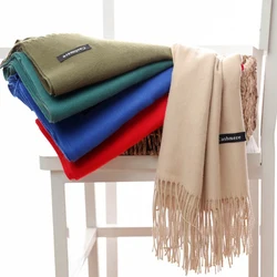 Scarf Thin Pashmina And Wraps Long Soft Stoles Head Scarves Imitation Cashmere Soft Female Hijab Stoles