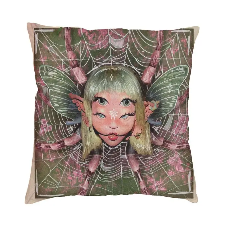 Music Singer Melanie Martinez Cushion Cover Sofa Home Decor Square Throw Pillow Cover 45x45cm