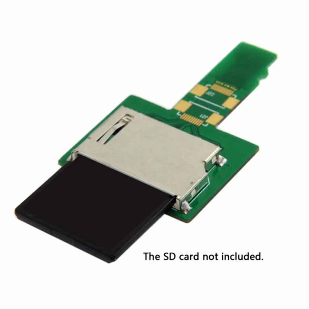 SD Card Socket Female to Micro-SD TF Male Memory Card Kit Extension Adapter Testing Tools Extender