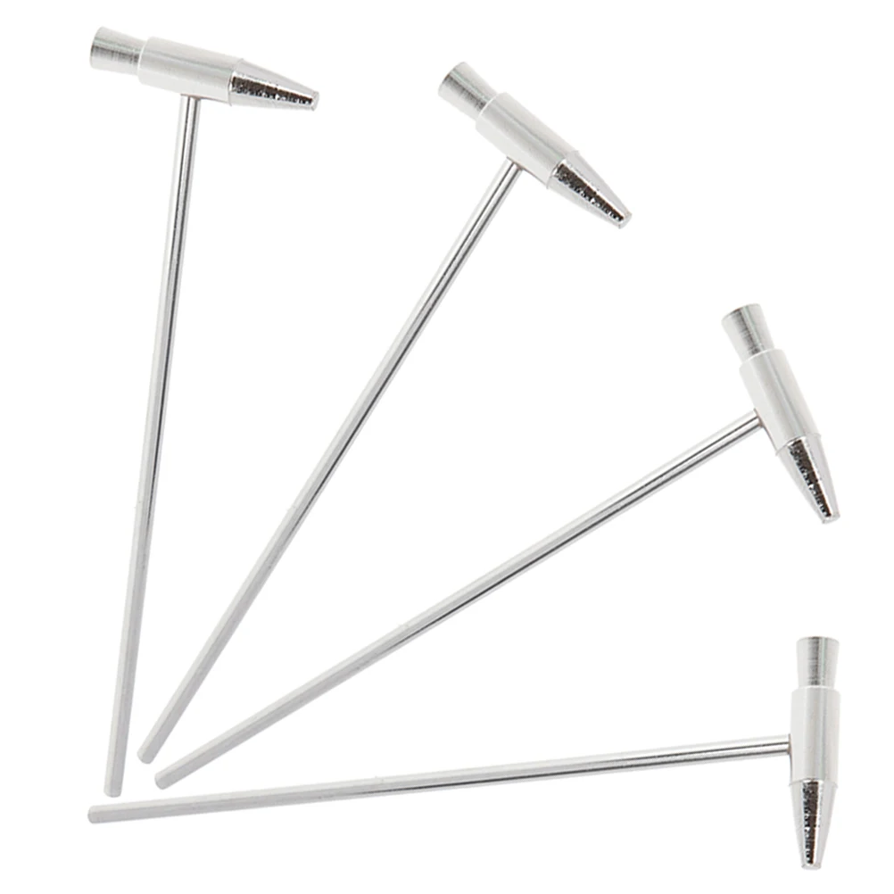 

4pcs Kalimba Tuning Hammers Thumb Piano Tuning Hammer Sound Maintenance Tools For Watch Repair Jewelry Diy Mini Long Handle
