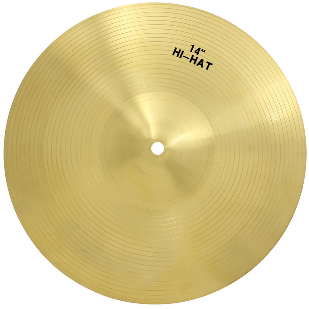 Platillo de tambor para juego de batería, platillos de práctica de Jazz, instrumento musical, accesorios de percusión, placa de latón