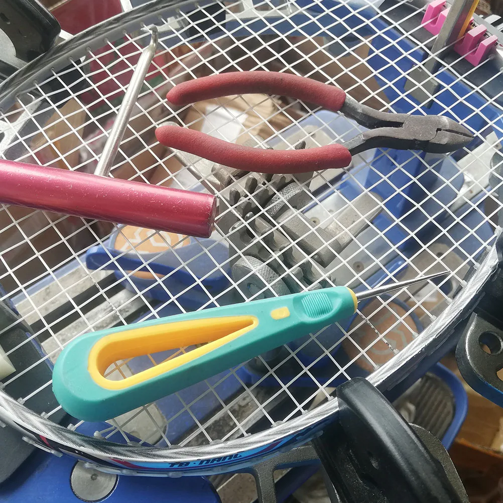 

Plastic Wire Cone Stringing Tool Durable Badminton Racket Tennis Accessories Mini Lightweight Portable Threading Machine Rivet