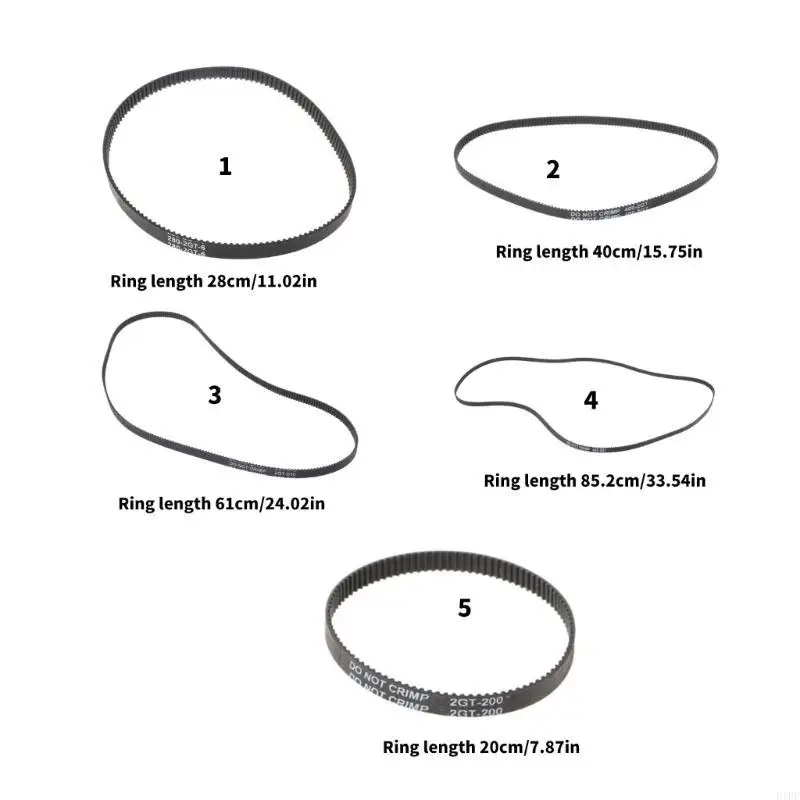 E1pf GT2 6 мм ремень ГРМ за закрытый петлей Польх
