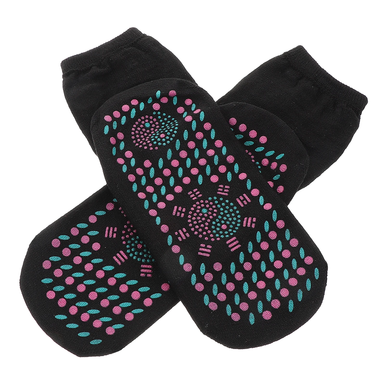 

3 Pairs Self-Heating Foot Warmers Thermal For Cold Weather Massage Warm Socks Ergonomic Reflexology Socks For Men Outdoor Sport