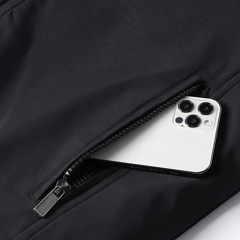 جديد مبطن الداخلية الرجال الشتاء سترة معطف سميكة الدافئة الأعمال سترة الرجال الشتاء يندبروف سترة الخريف الرجال معاطف الشتاء الفاخرة #5