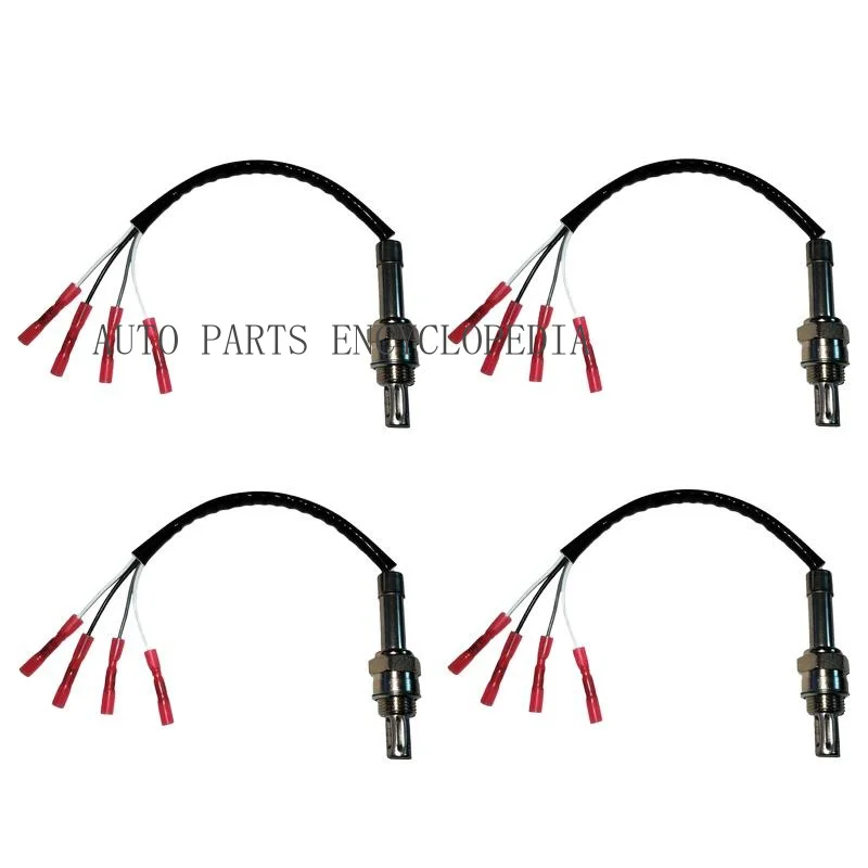 RRR+ Set of 4 New Oxygen O2 Sensor for 2010-2016 Hyundai Genesis Coupe V6 3.8L