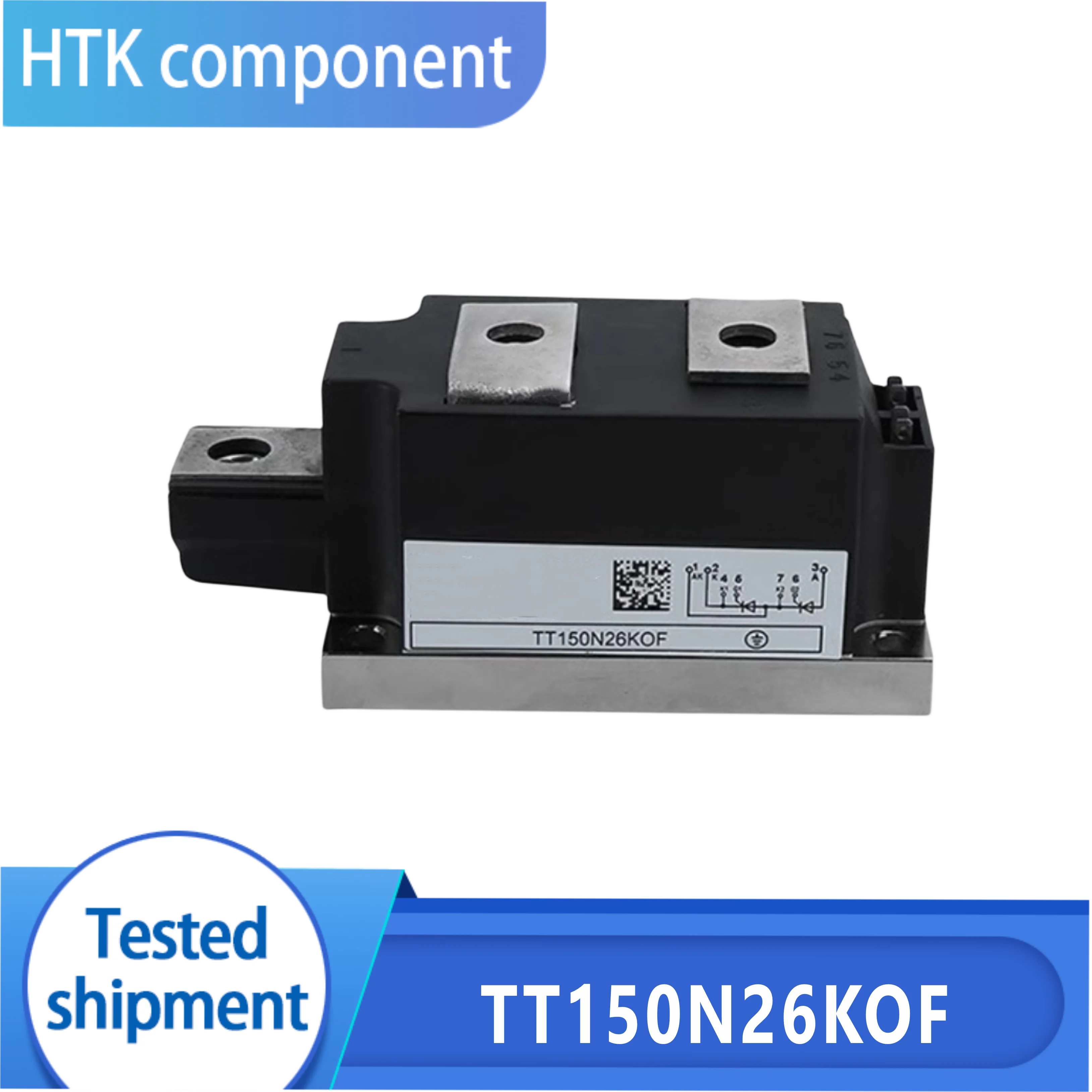 

TT150N26KOF TT150N18KOF TT150N24KOF TT150N22KOF TT150N20KOF New Thyrsistor Module