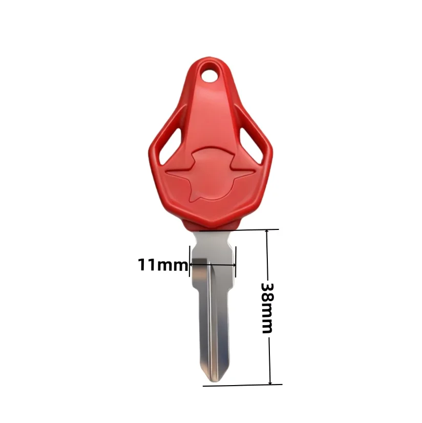 1Pcs/3Pcs Blank Uncut Motorcycle Replacement Key For MV Agusta F3 F4 800 RVS1090 Detachable Chip Key Shell