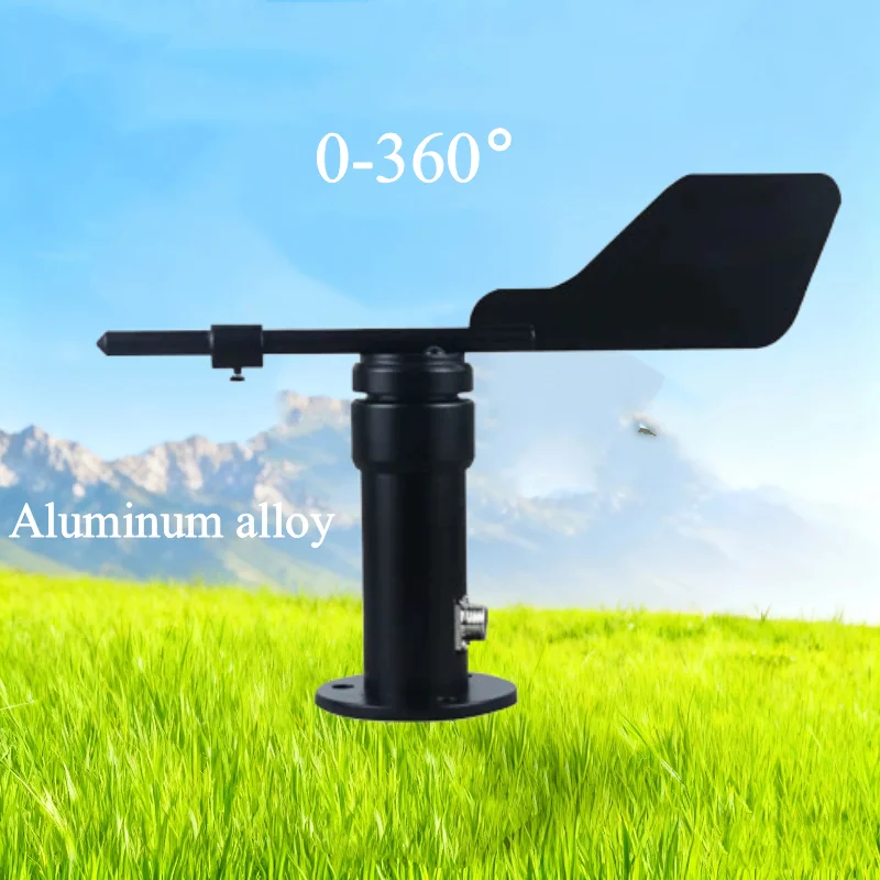 

Veinasa-WDS02 0-360° Waterproof Aluminium Alloy Vane Wind Horizontal Direction Indicator Sensor for Weather Station Customizable