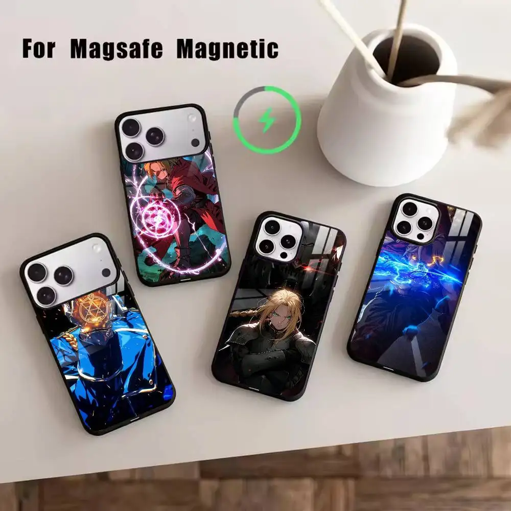

FA BROTHERHOOD Phone Case For iPhone17,16,15,14,13,12,11 Plus,Pro Magnetic with Magsafe Wireless Charging