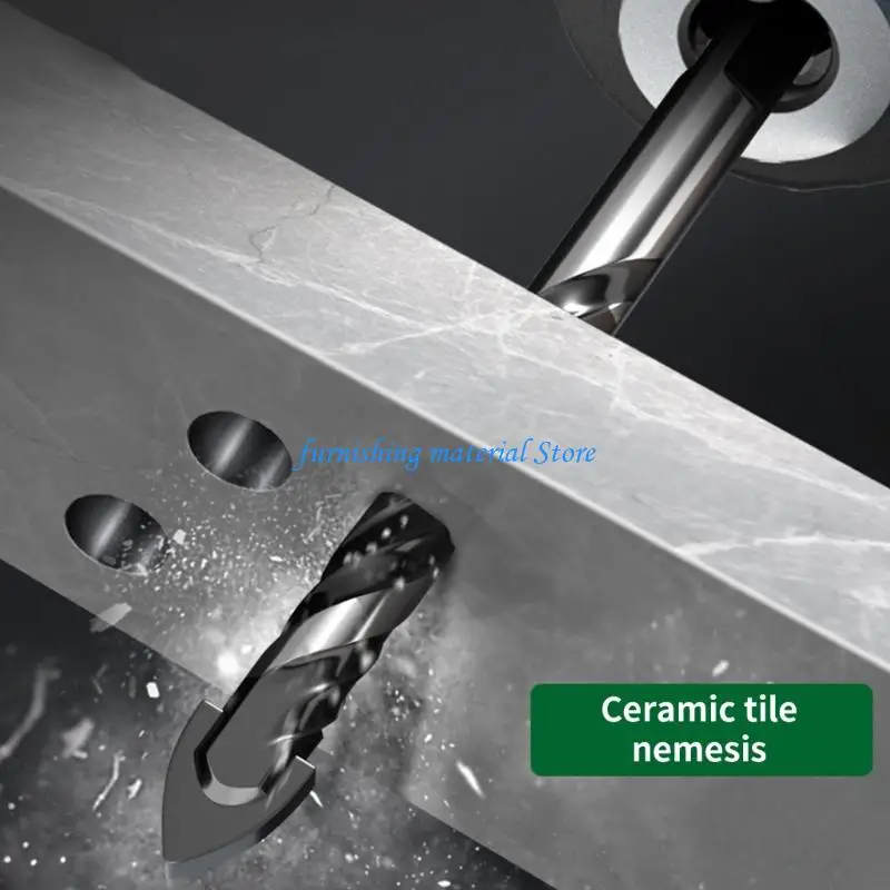 

Y5GD Heavy Duty Tipped Drill Bits Accessory For Tile Porcelain Mirror Masonry