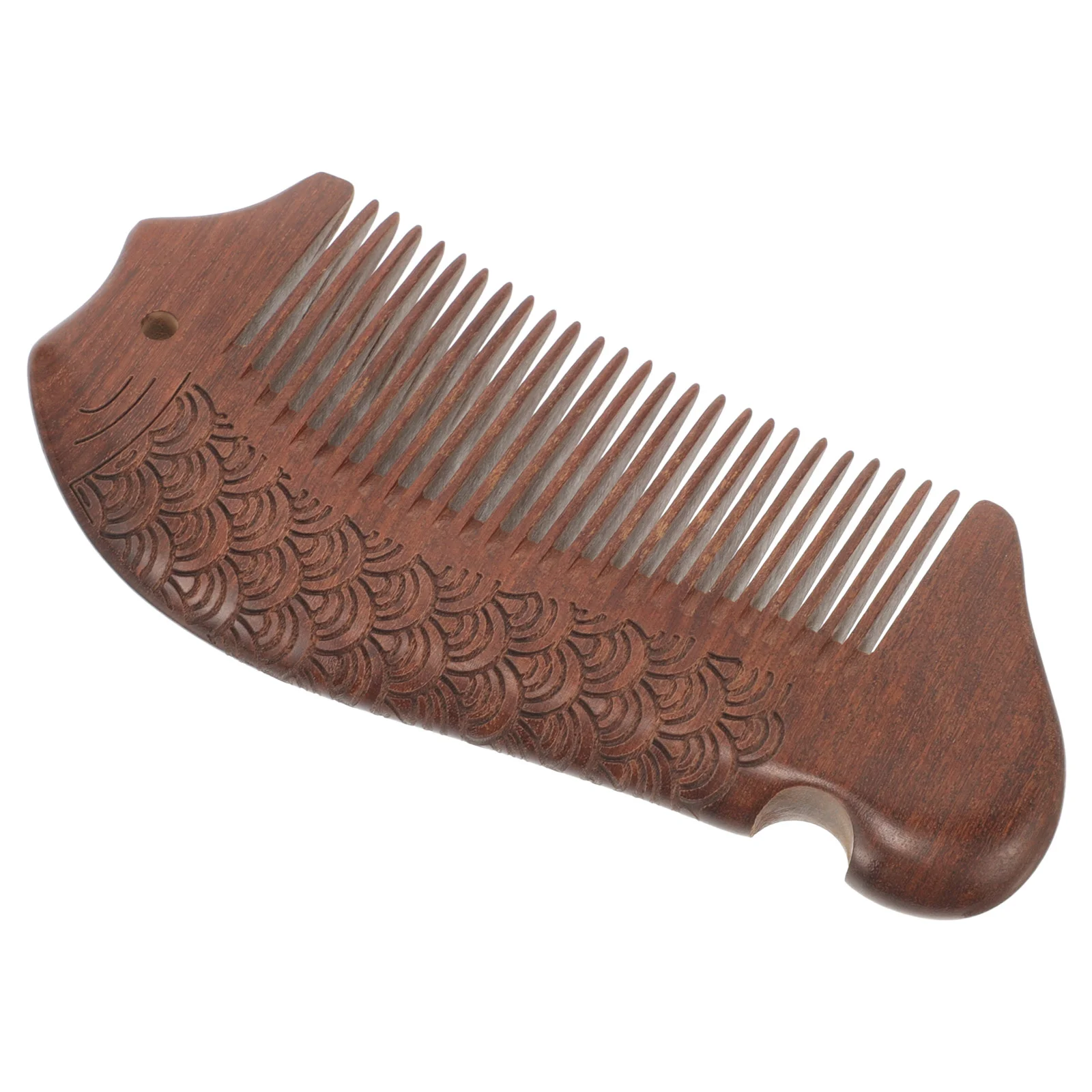 

Wooden Comb Beard Combs Compact Hair Fine Tooth for Women Decorative