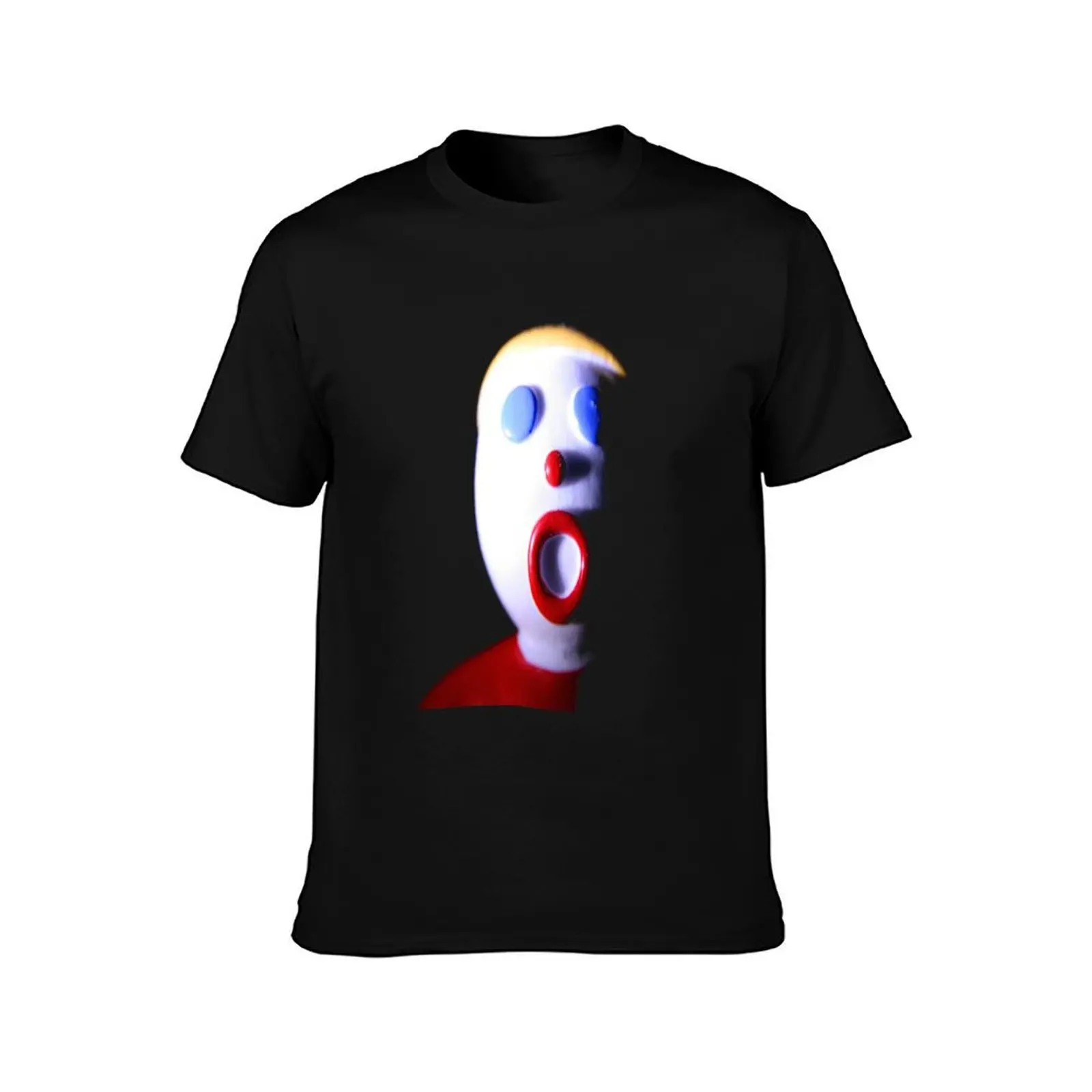 Oh No! Clay Mr. Bill Dough Man! T-Shirt Summer Casual Cotton Tee Oversized Streetwear Tops Vintage Graphic Print 100% Cotton