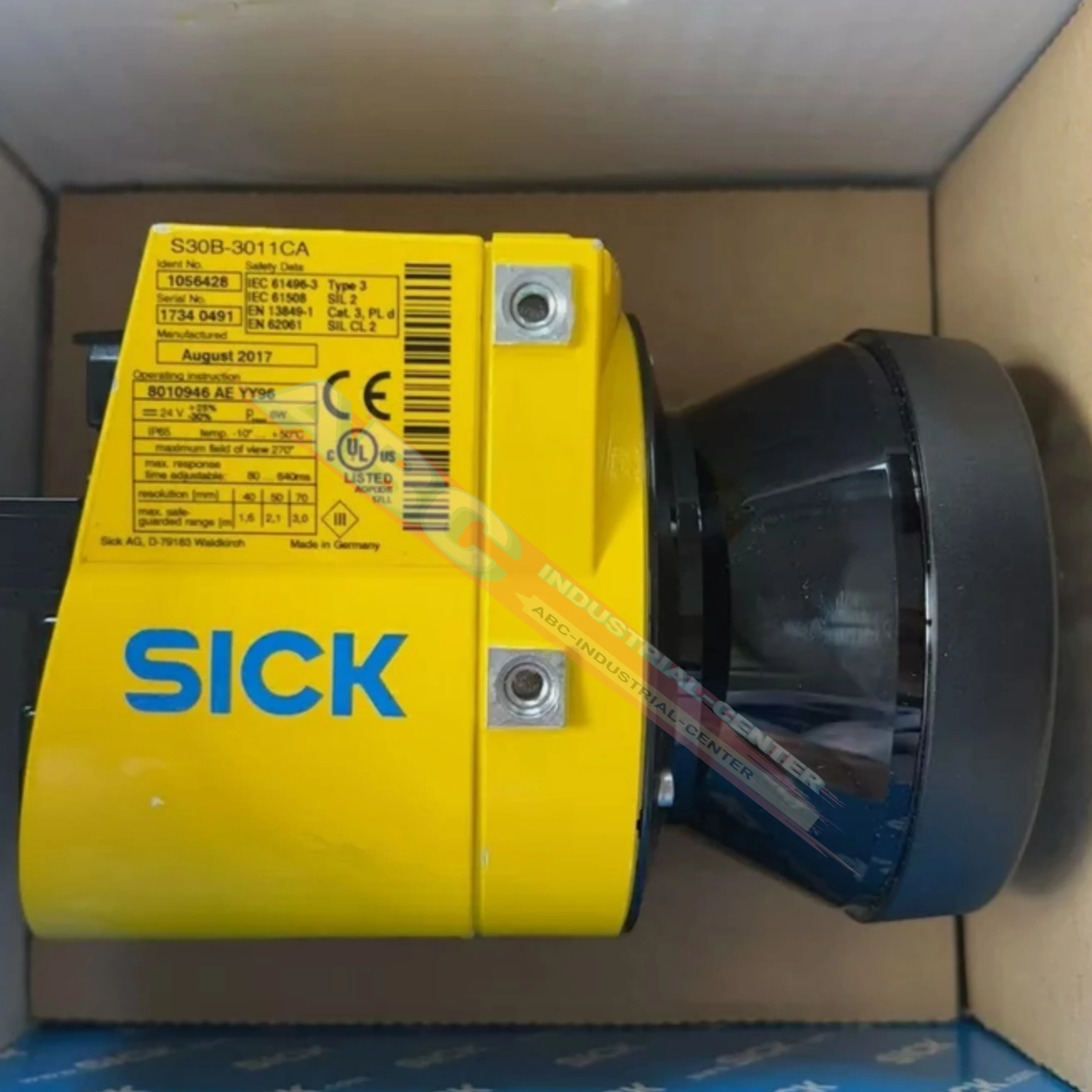 

Safety laser scanners Brand S30B-3011CA 1056428 S30B-3011DA 1056429 New