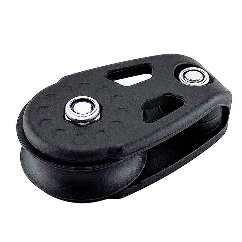 Easy to Install Nylon Pulley Block for Kayak and Boat Marine Sheave for Efficient Anchor Lifting Convenient Accessories