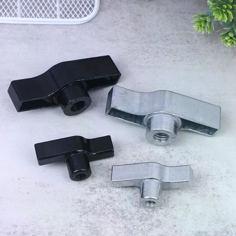 Galvanized Aluminum Wing Nut Truss Clamp Handle M8 M12 Black Gray T nut Knob Light Hook Fittings