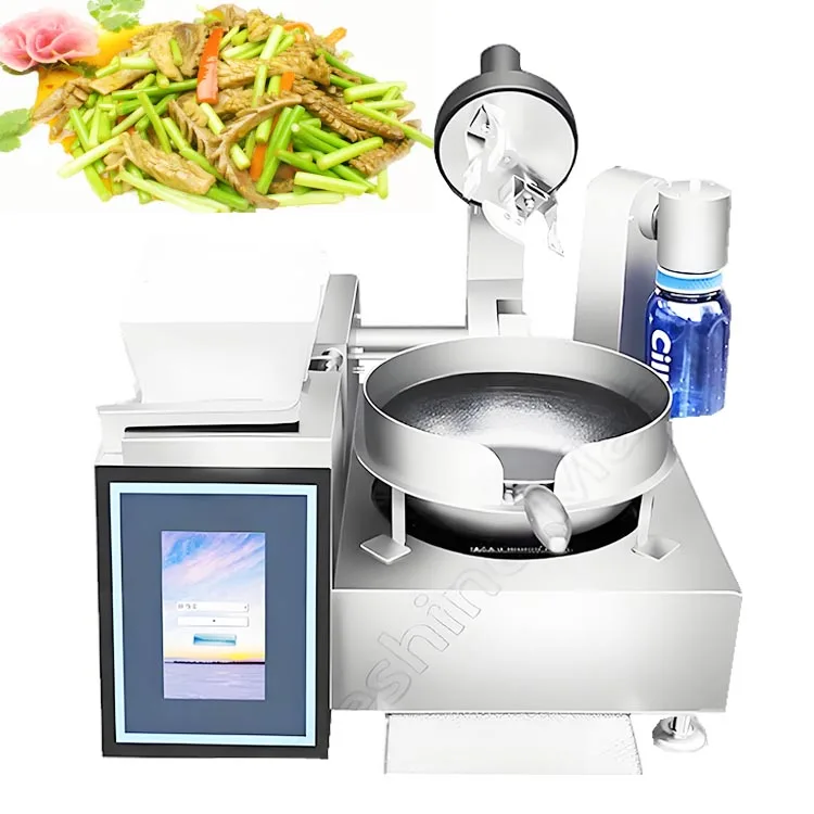Multi-function Automatic Cooking Pot Robot Wok Machine Noodle Rice Frying Restaurant Using Intelligent Auto Cooker Stir Fryer