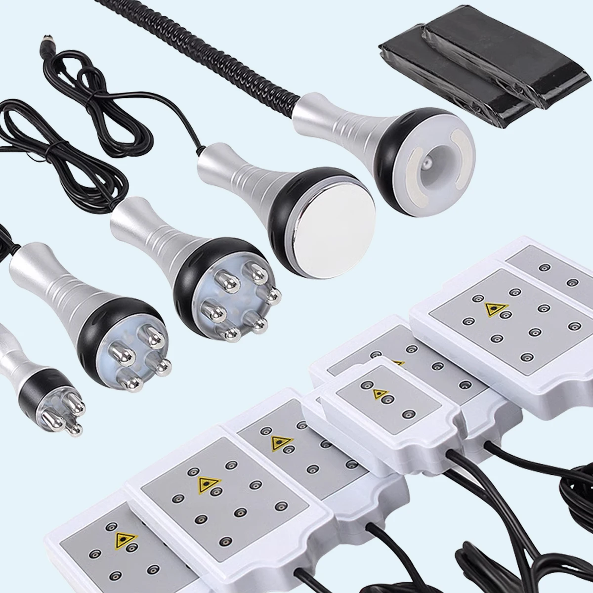 6 In 1 Lichaam Afslankende Cavitatie Schoonheid Lichaam Beeldhouwen Slanke Machine Uk Plug