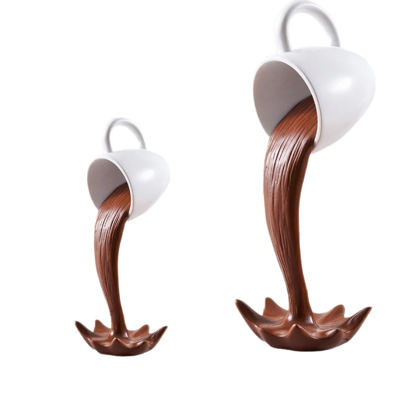 High-end anti-gravity coffee cup creative mug ornament home