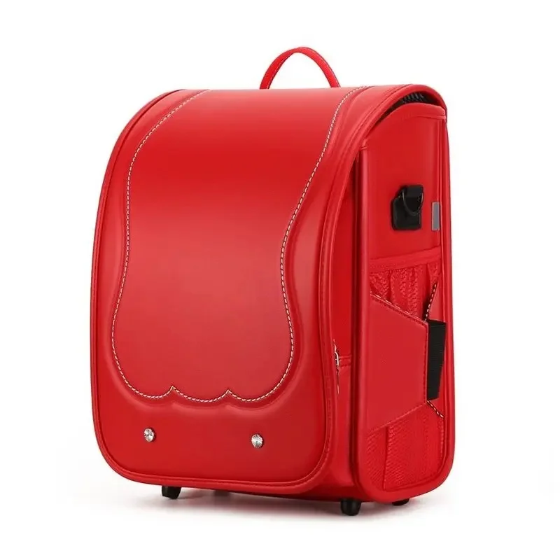 School Randoseru Backpack for Girls Japanese Boys Japan PU Leather School Bookbag Randoseru Sac 2026 NEW