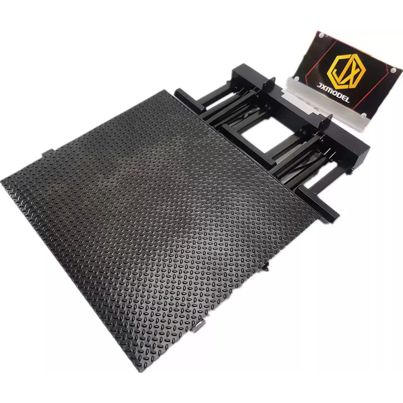JXmodel 1/14 RC camión contenedor elevador trasero tablero de puerta trasera de descarga para 1/14 RC contenedor camión piezas Accesorios