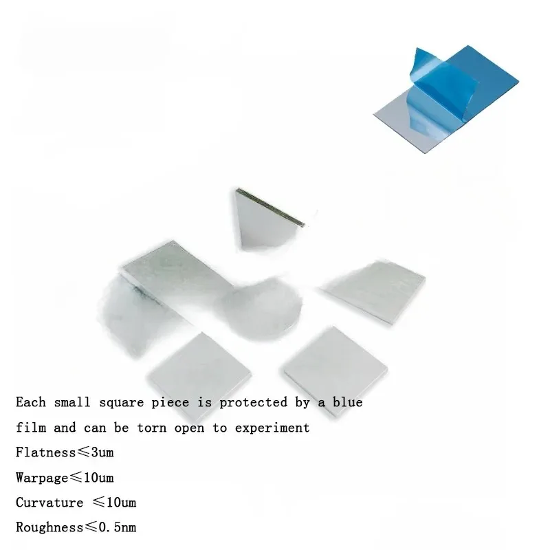 

Experimental scientific research single-sided polished silicon wafer electron microscope SEM substrate sheet optical bio-carrier