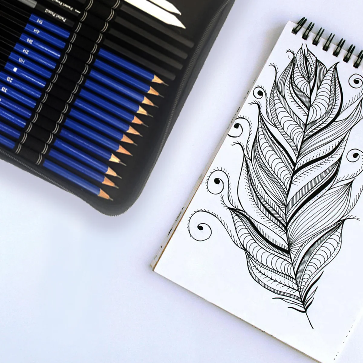 

1Set Colored Sketching Pencils Set Durable Break-Resistant Nib for Drawing Coloring Professional Sketching Pencils