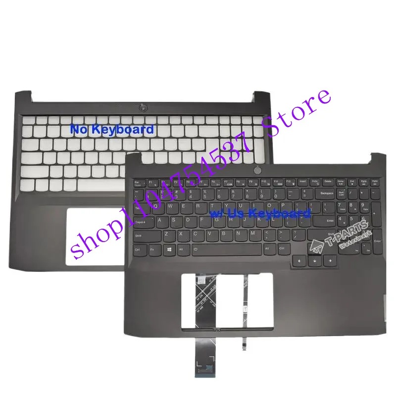 lwkjooriginale-nuovo-5cb1d04600-per-lenovo-ideapad-gaming-3-15ihu6-3-15ach6-palmrest-tastiera-kb-lunetta-maiuscolo-c-cover-shell-nero