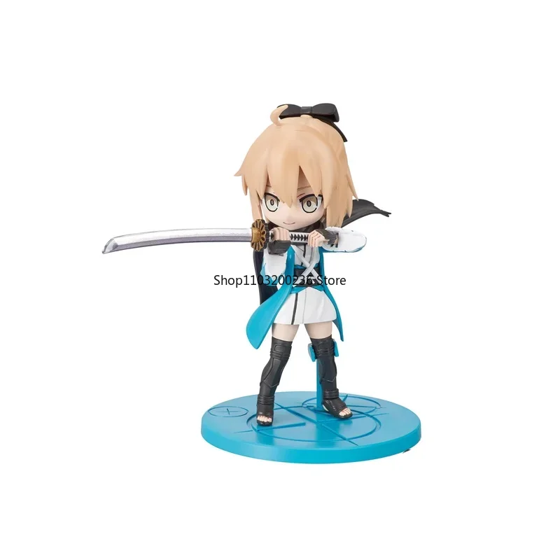 Bandai Original Petitrits Series Fate/Grand Order SABER/Okita Souji （Alter） Q-version Action Figure Assembly Model Kit