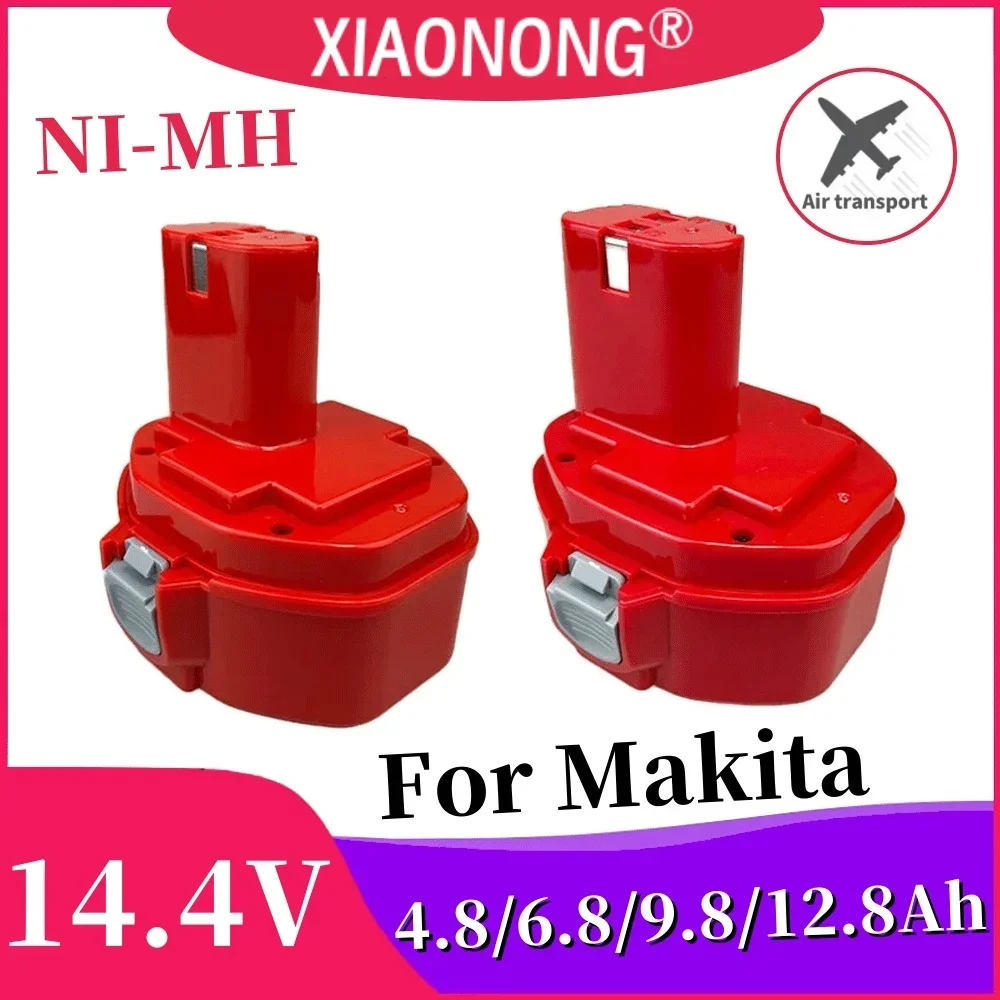 

For Makita 14.4V 4.8/6.8/9.8/12.8Ah Ni-MH Battery PA14 1422 1433 1420 192600-1 6281D 6280D 6337D Rechargeable Batterie