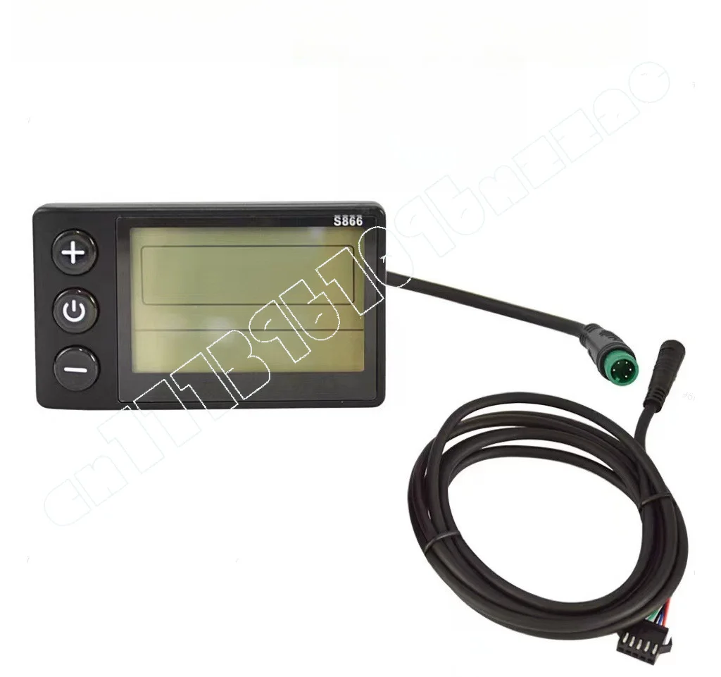 Electric Bicycle Mountain Bike Scooter Accessories S866 LCD Intelligent Liquid Crystal Meter
