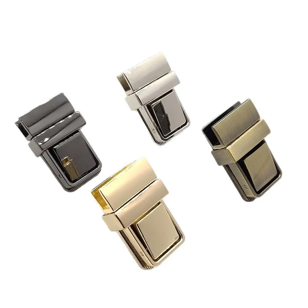 Practical Zinc Alloy Bag Lock DIY Replacement Tongue Lock Tongue Closure Closure Clasp Bag Parts