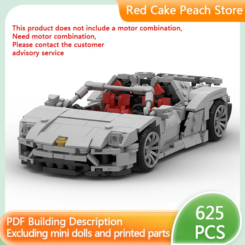 

Speed Racing Car Model MOC Building Bricks Hybrid Super Sports Car Modular Technology Children Holiday Gifts Assemble Toys Suit