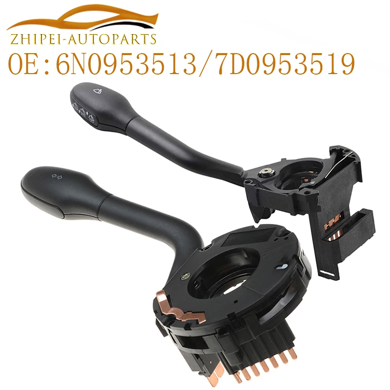 6N0953513 Headlight Indicator Switch Wiper Switch Car 7D0953519 For VW Transporter T4 Caravelle IV 1990-2004