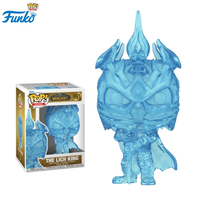 

Серия видеоигр Funko Pop World of Warcraft — The Lich King Q-версия, игровой товар, фигурка Tide Play, орнамент, кукла, подарок
