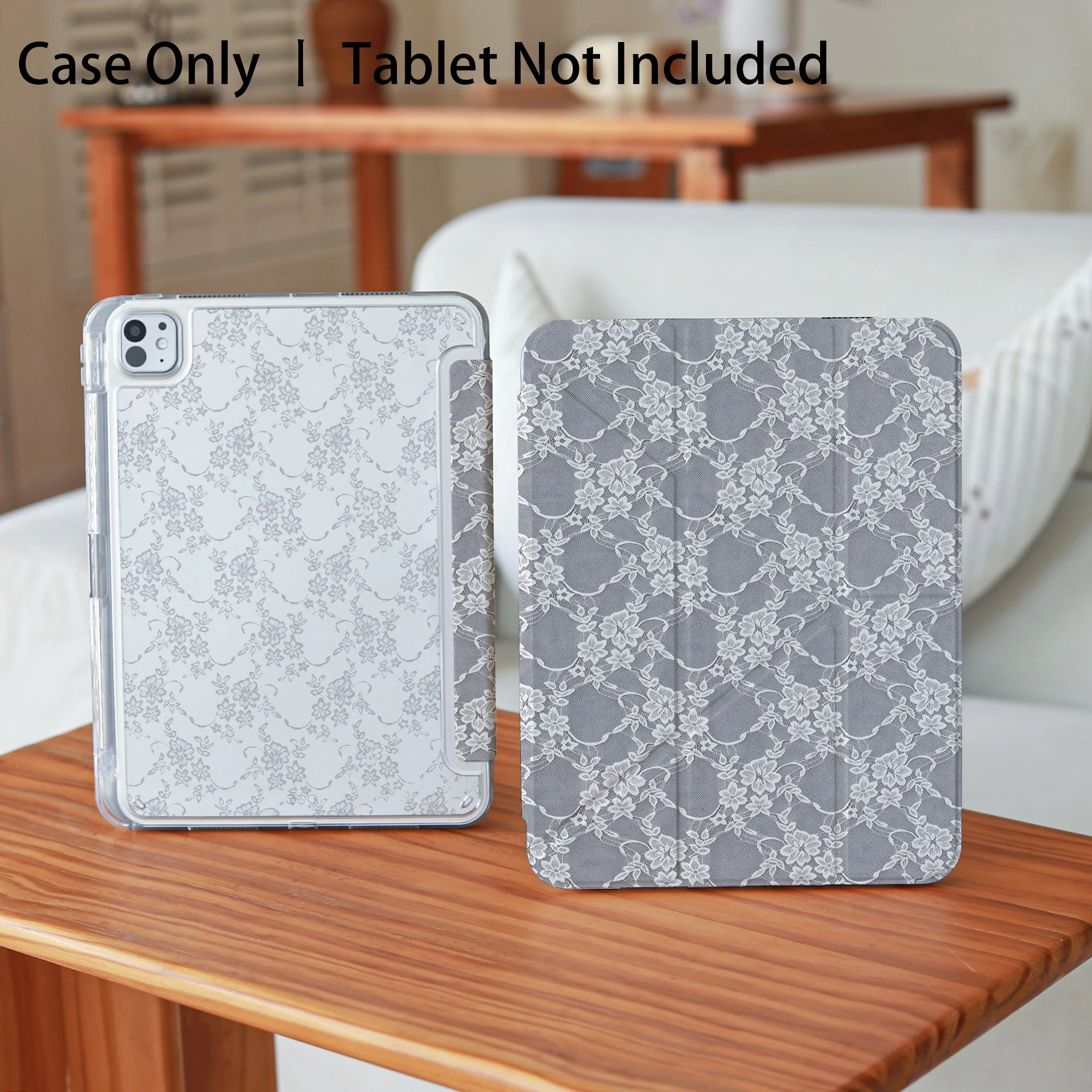 Slim Fit Premium TPU Tablet Cover, Shockproof Durable Lightweight Protective Case for iPad Samsung Huawei Honor Redmi Xiaomi