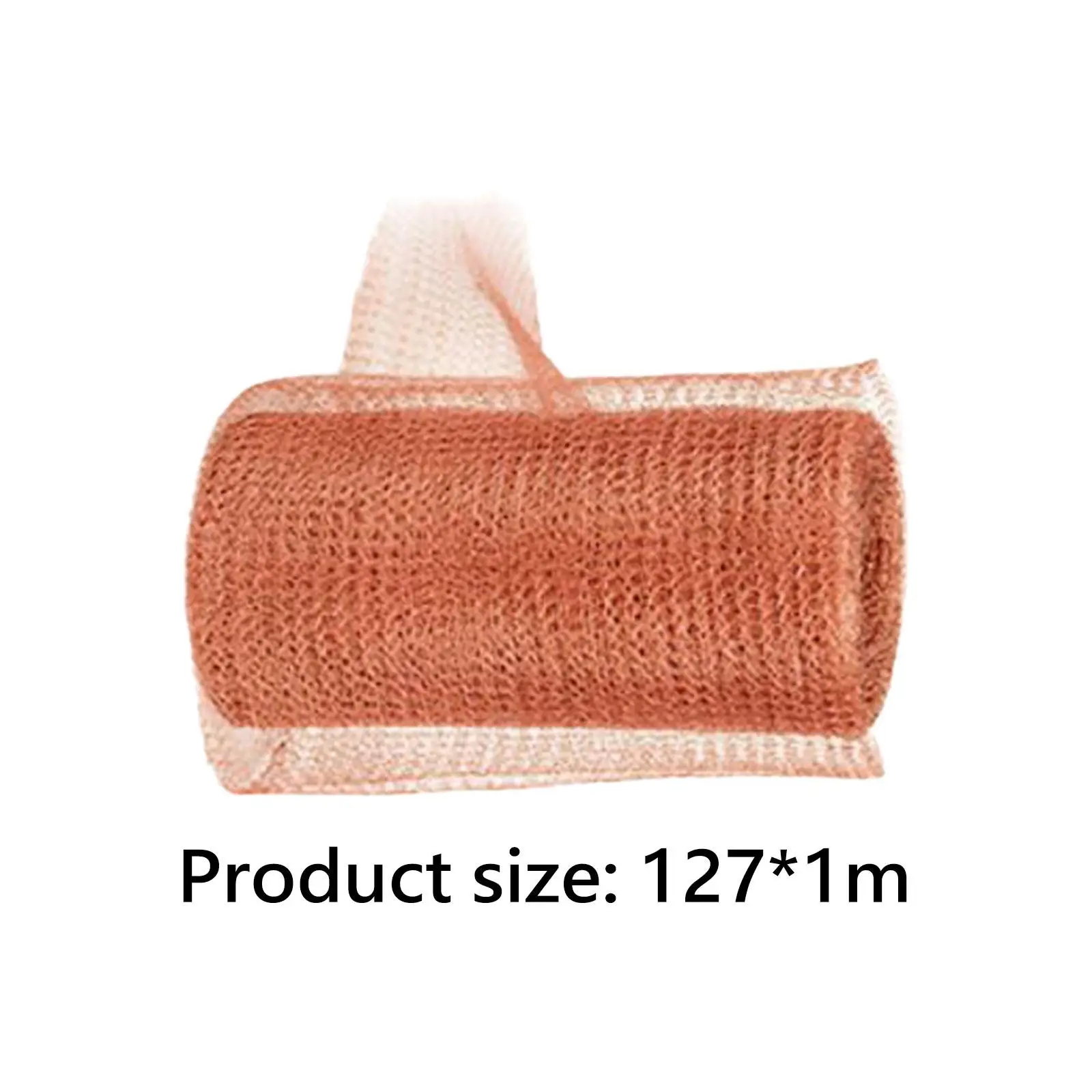 Flexible Copper Fill Fabric Wire Mesh Sheet Replacement Roll for Plants Home Filtration Use