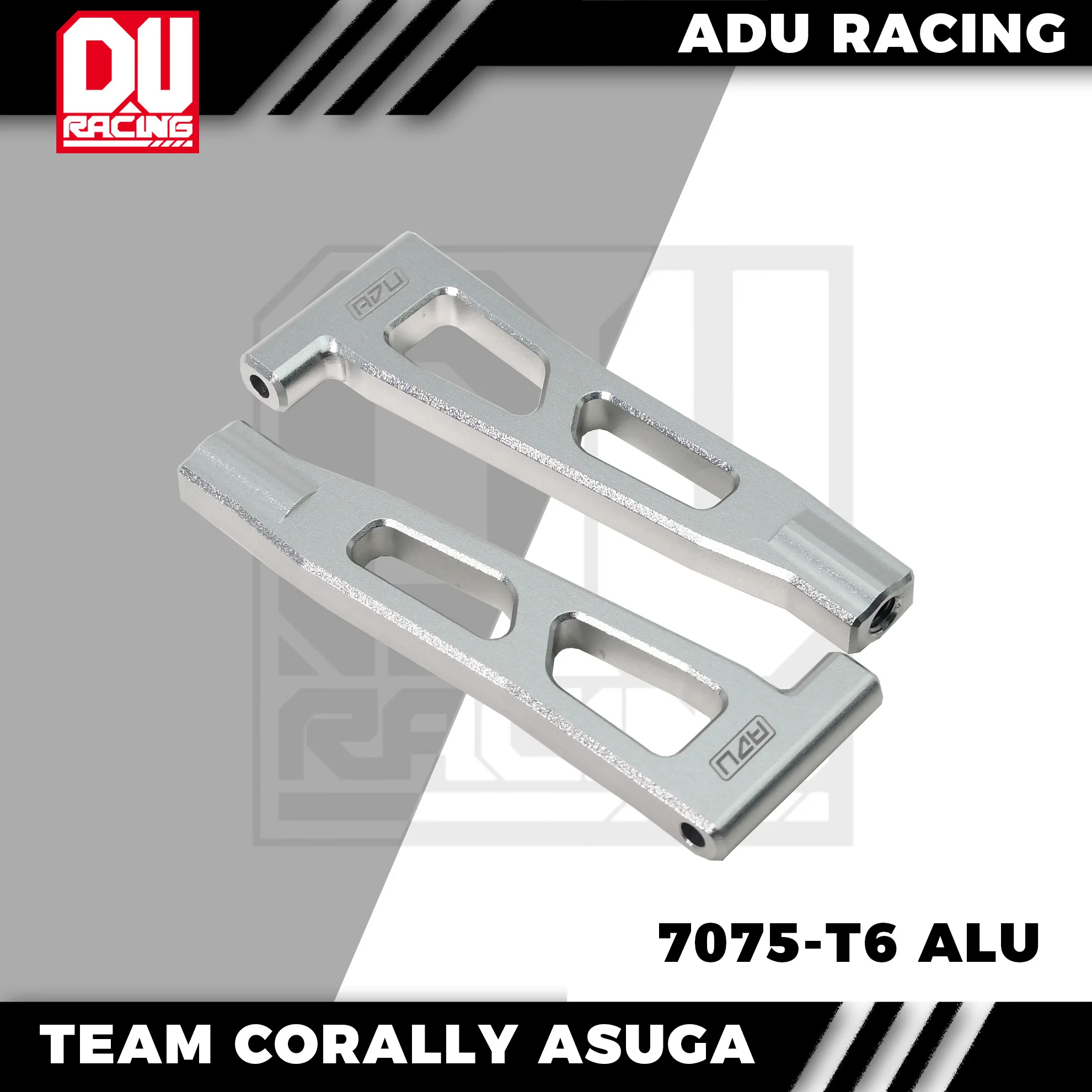 

ADU RACING 7075-T6 Front up Suspension Arm for TEAM CORALLY 1/7 ASUGA