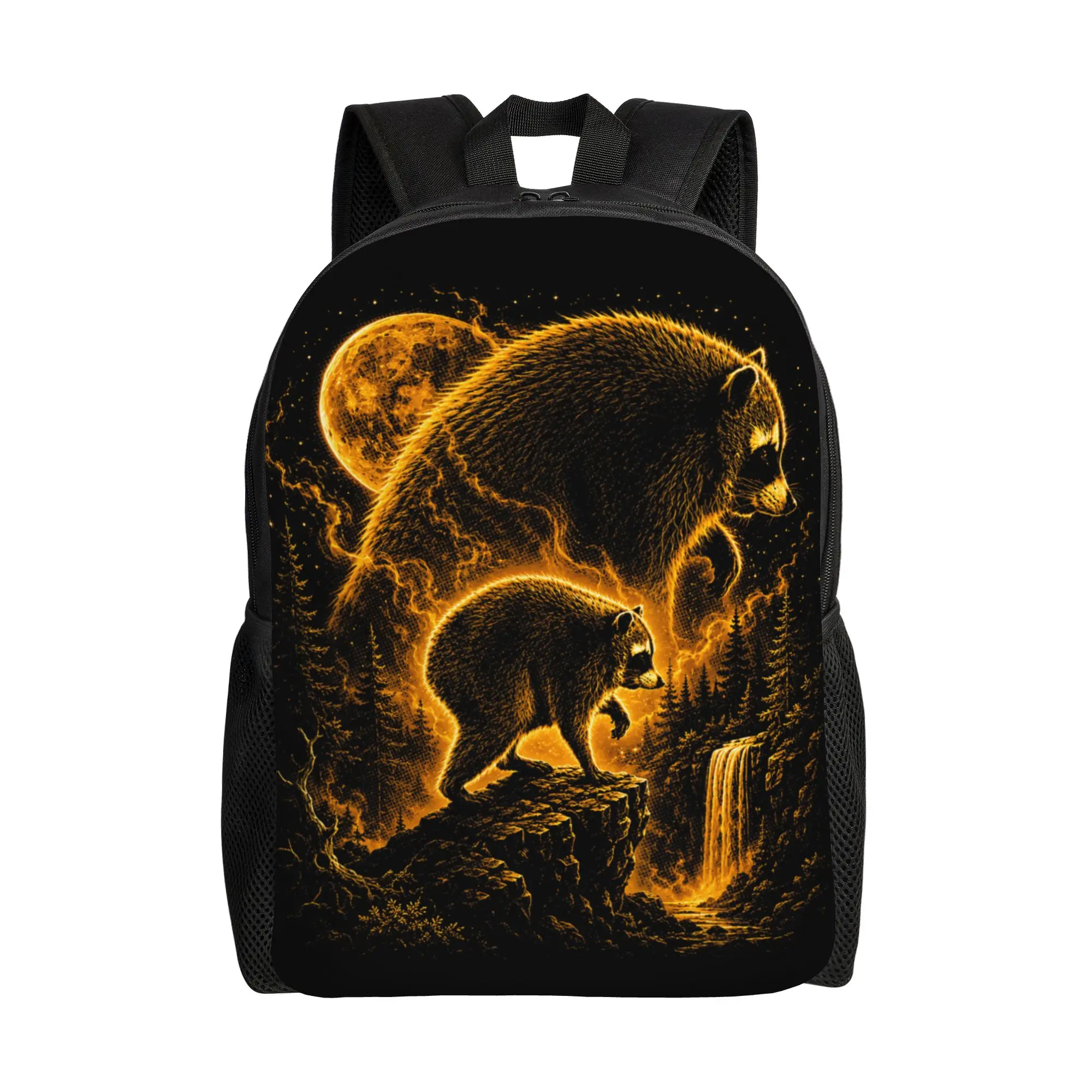 Team Jimothy Raccoon Timothy Moon Backpack  Style Backpacks Student Travel Print High School Bags High Quality Rucksack