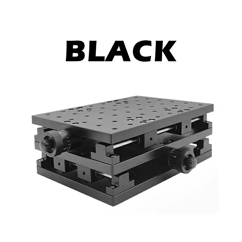2D XY Displacement Worktable for Fiber UV CO2 Marking Machine with Manual Micro Adjustment Translation Shift