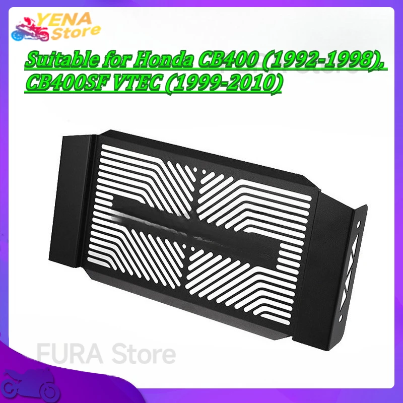 

Motorcycle radiator guard grille cover protector water tank guard suitable for Honda CB400 (1992-1998), CB400SF VTEC (1999-2010)
