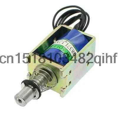 

DC 12V 0.6A Open Frame Pull Type Solenoid Electromagnet 5mm