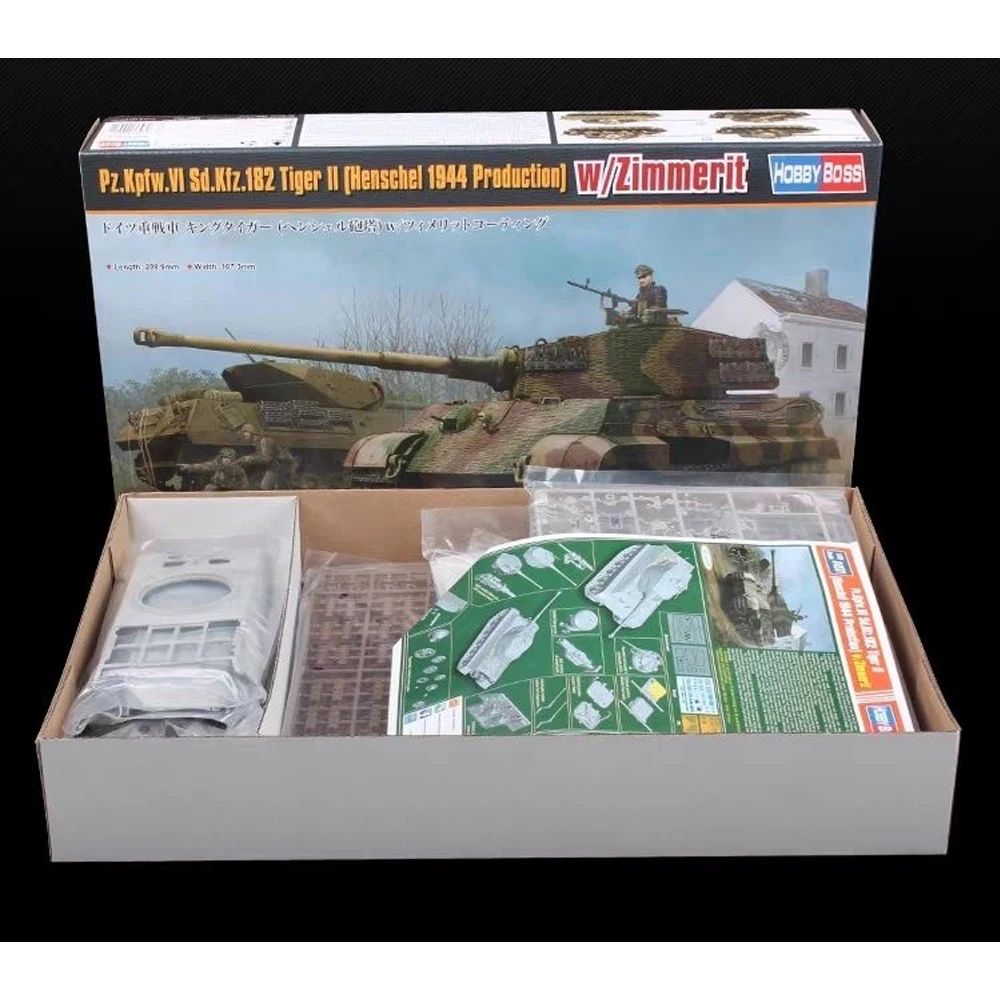 

Hobbyboss 84531 Масштаб 1:35 Немецкий PzKpfw VI Sd Kfz 182 King Tiger Heavy Tank Автомобиль Игрушечный Пластиковый Сборка Модель Комплект