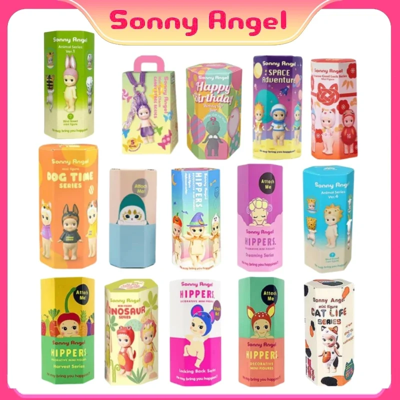 Sonny Angel Hippers Blind Box Mystery Box Dreaming Series Mini Anime Figure Ornaments Dolls Fan Children Christma Birthday Gift